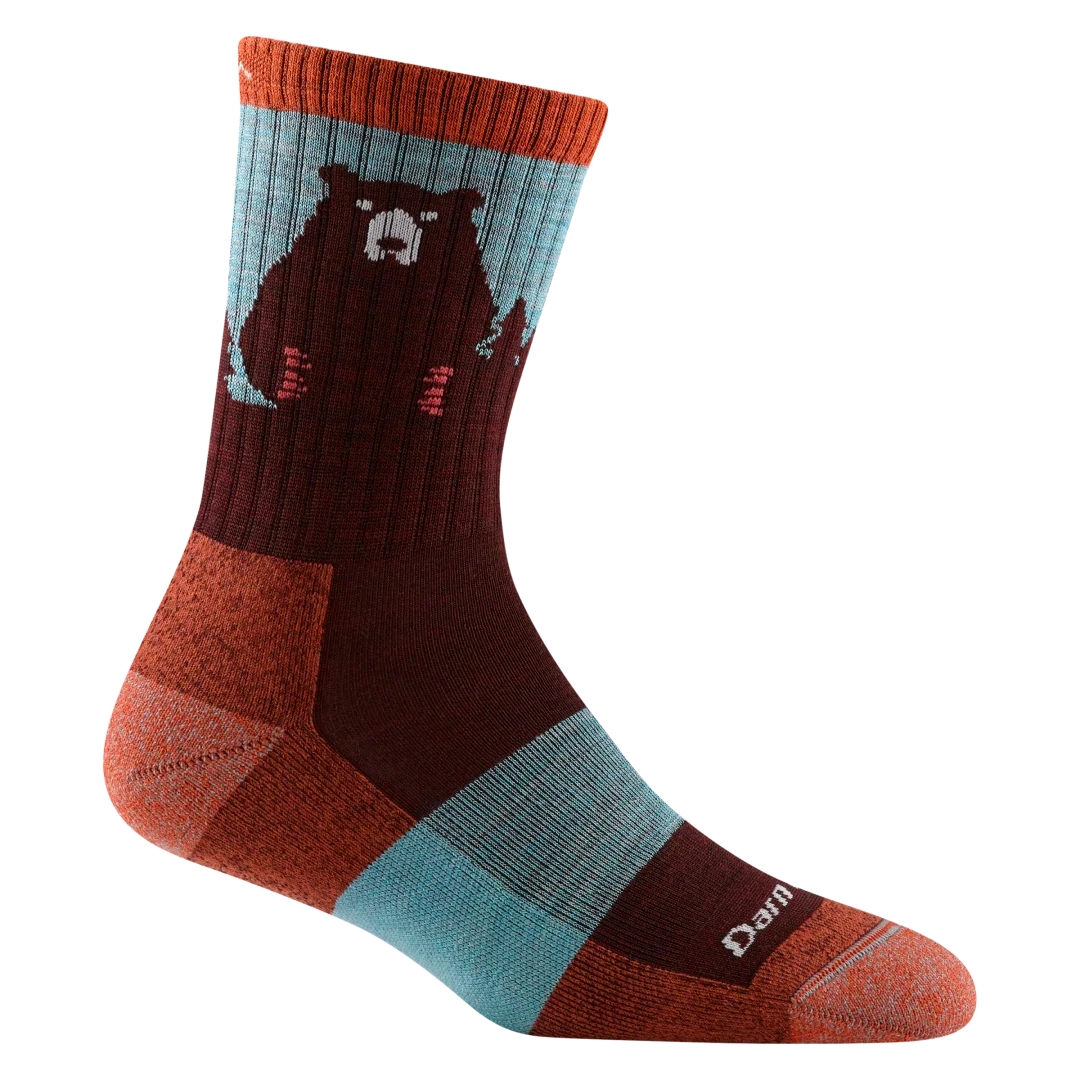 Bear Town (Dames) - Burgundy